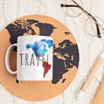 "World Map" Coffee Mug (CMTR502) - Image 3