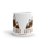 "Let's Get Lost" Coffee Mug (CMTR507) - Image 3