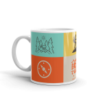 "Colors of Traveling" Coffee Mug (CMTR518) - Image 3