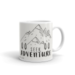 "Seek Adventure" Coffee Mug (CMTR519) - Image 3