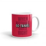"Go Travel" Coffee Mug (CMTR550) - Image 2