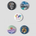 Travulls Travel Badges Pack. Travel Pin Button Badges Online India.