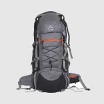 65L Rucksack Hiking Backpack - Grey